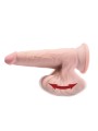 Dildo Z Przyssawką 3D Cock Swinging Balls 9 Inch King Cock