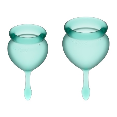 Kubeczki Menstruacyjne Feel Good Menstrual Cup Set Satisfyer