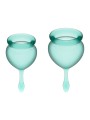 Kubeczki Menstruacyjne Feel Good Menstrual Cup Set Satisfyer