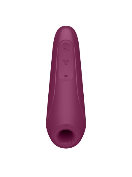 Stymulator Łechtaczki Curvy 1+ Rose Red With App Satisfyer