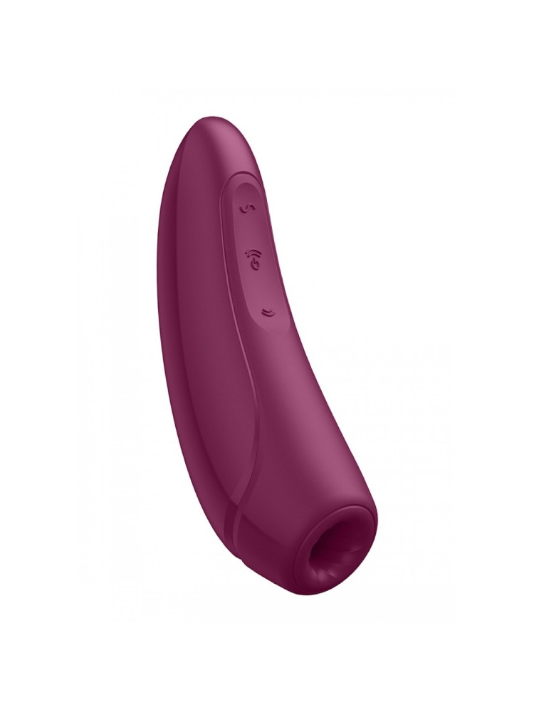 Stymulator Łechtaczki Curvy 1+ Rose Red With App Satisfyer