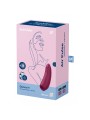 Stymulator Łechtaczki Curvy 1+ Rose Red With App Satisfyer