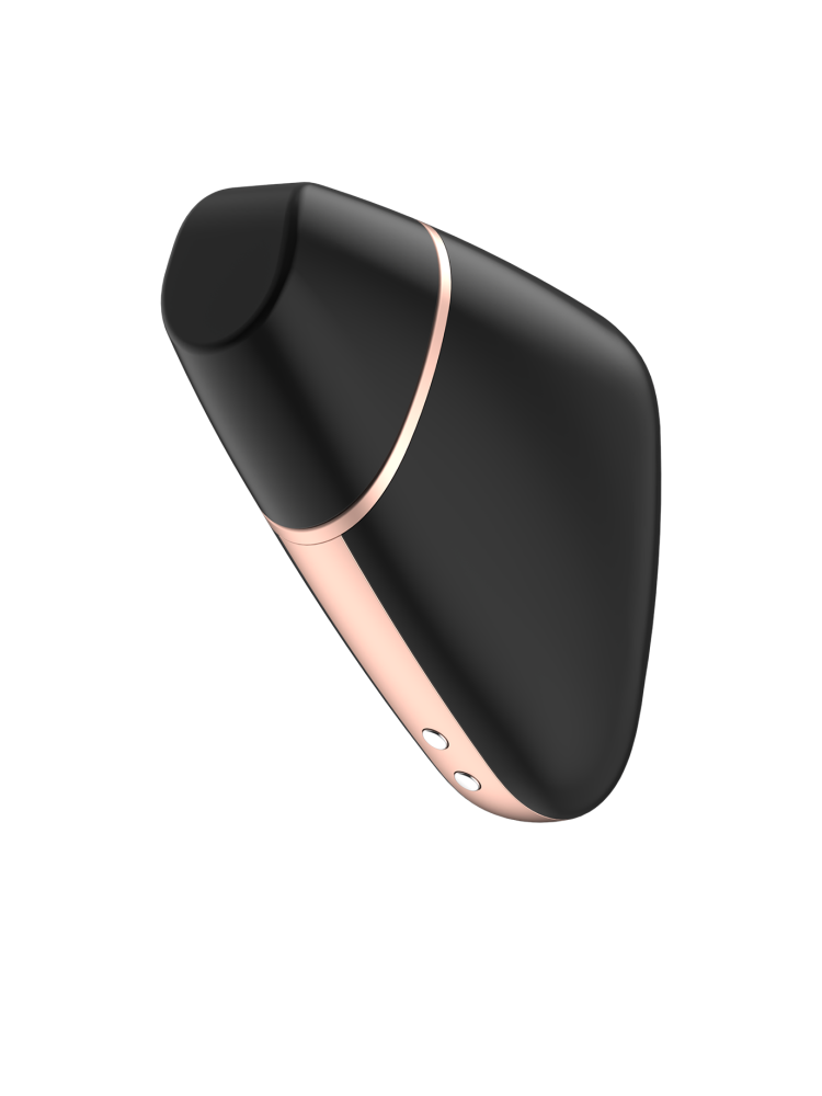 Stymulator Łechtaczki Love Triangle Black With App Satisfyer
