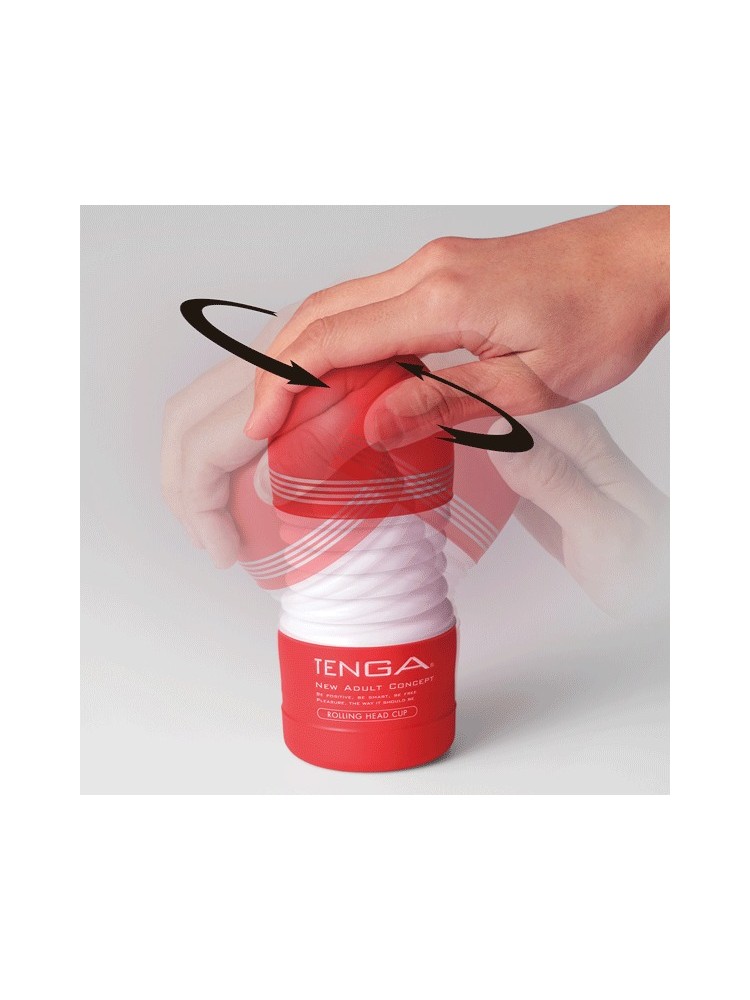 Masturbator Rolling Head Cup Gentle Tenga