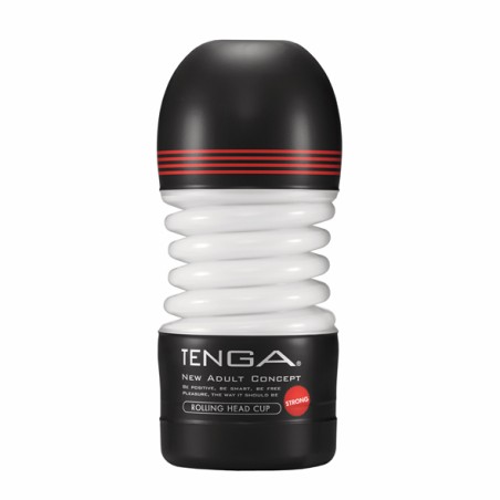 Masturbator Rolling Head Cup Strong Tenga