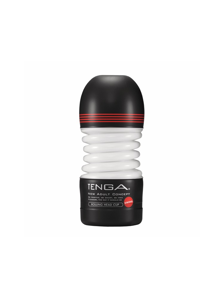 Masturbator Rolling Head Cup Strong Tenga