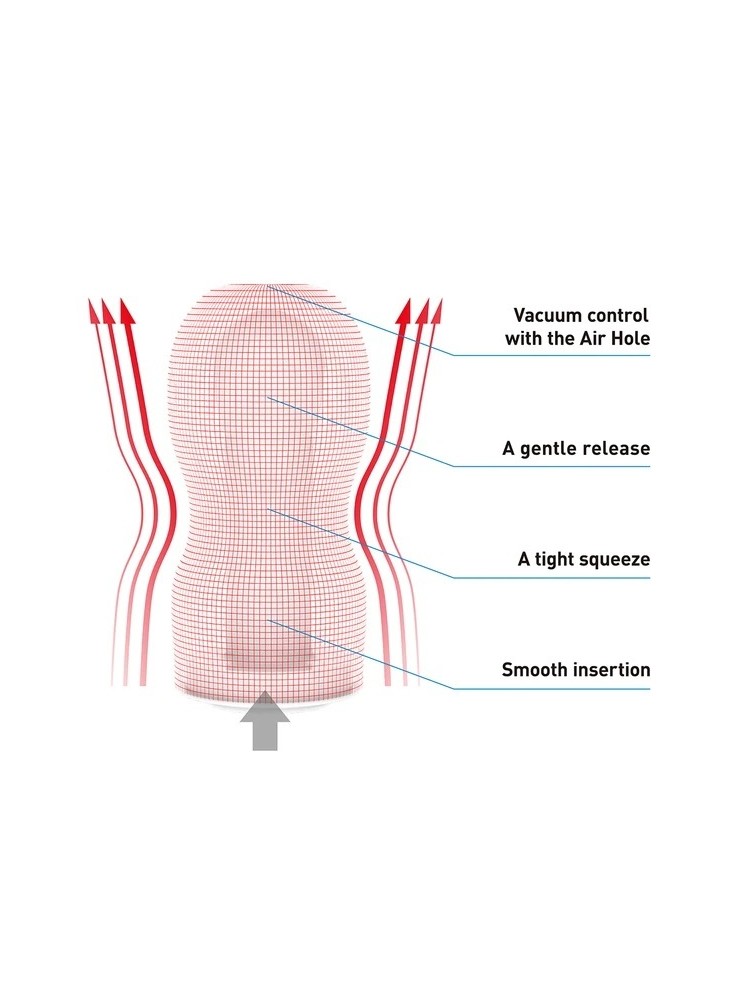 Masturbator Original Vacuum Cup Medium Tenga