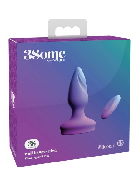 Korek Analny 3Some By Wall Banger Plug Pipedream