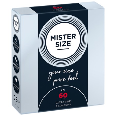 Condoms 60 Mm 3 Pieces Mister.Size