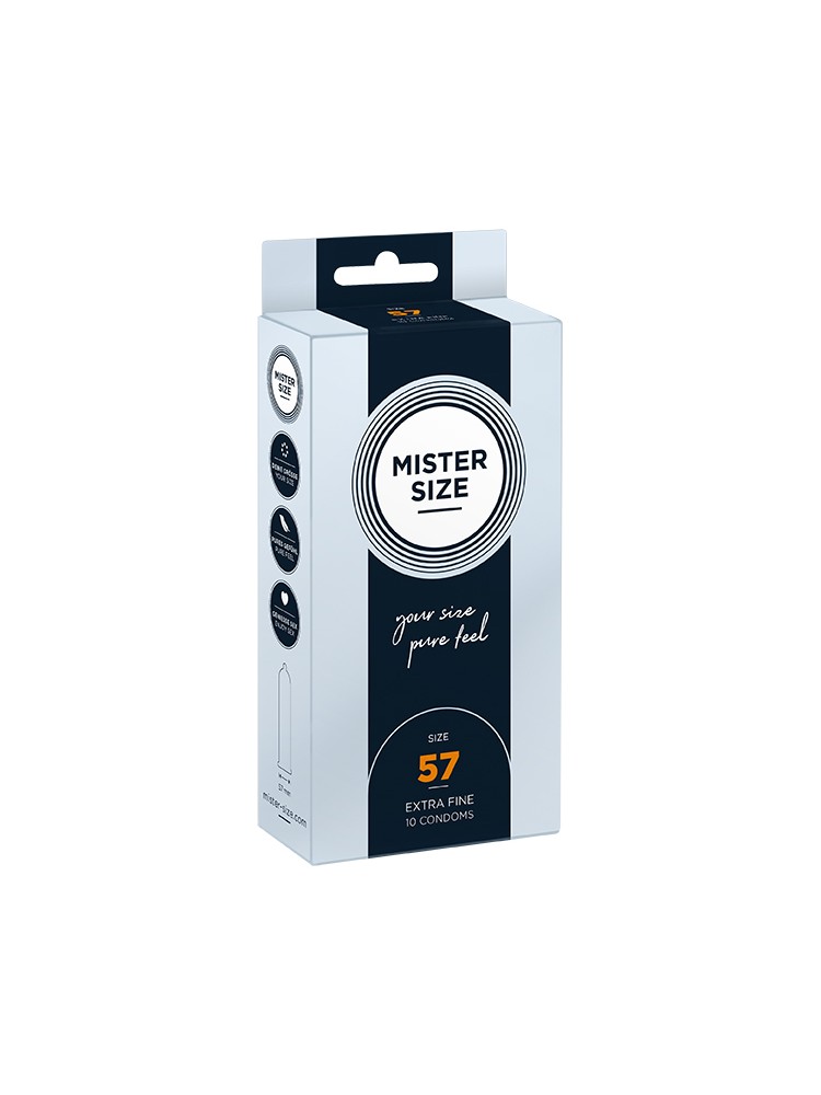 Condoms 57 Mm 10 Pieces Mister.Size