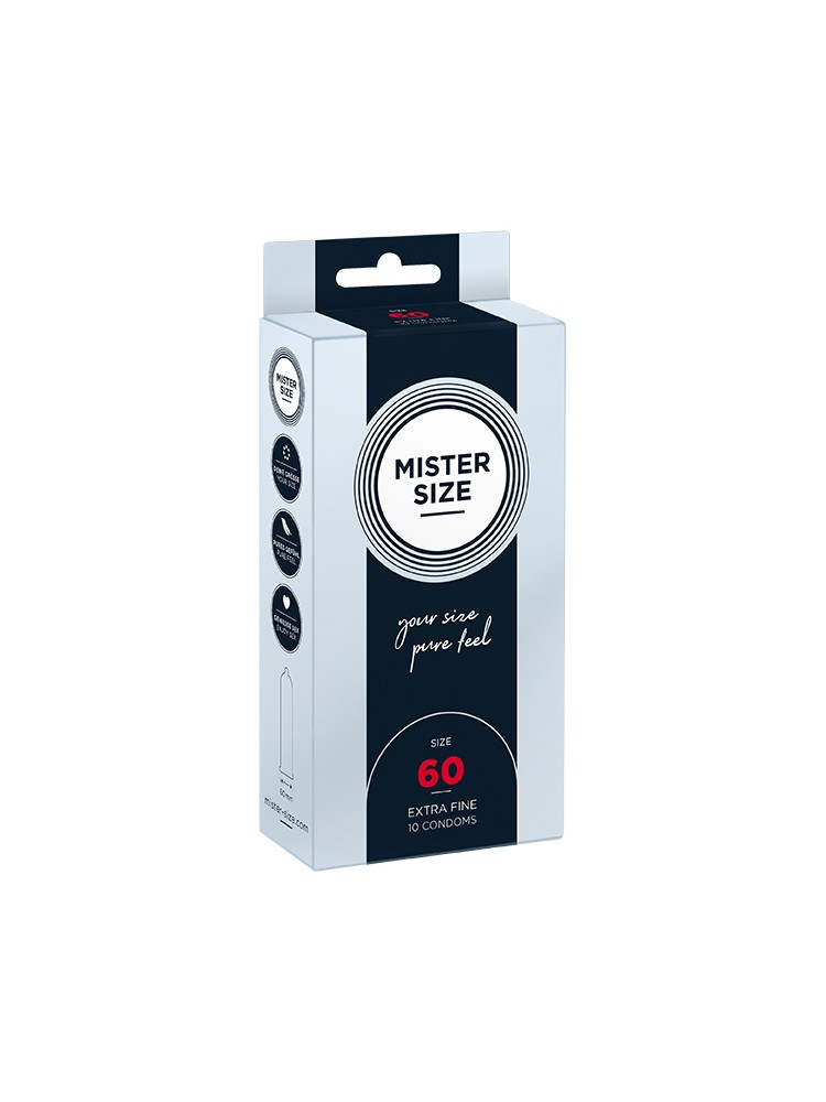 Condoms 60 Mm 10 Pieces Mister.Size
