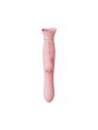 Wibrator Wielofunkcyjny Rose Thruster Strawberry Pink Zalo