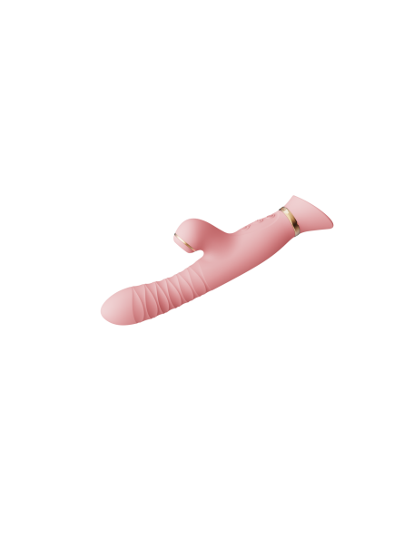 Wibrator Wielofunkcyjny Rose Thruster Strawberry Pink Zalo