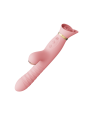 Wibrator Wielofunkcyjny Rose Thruster Strawberry Pink Zalo