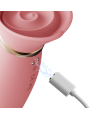 Wibrator Wielofunkcyjny Rose Thruster Strawberry Pink Zalo