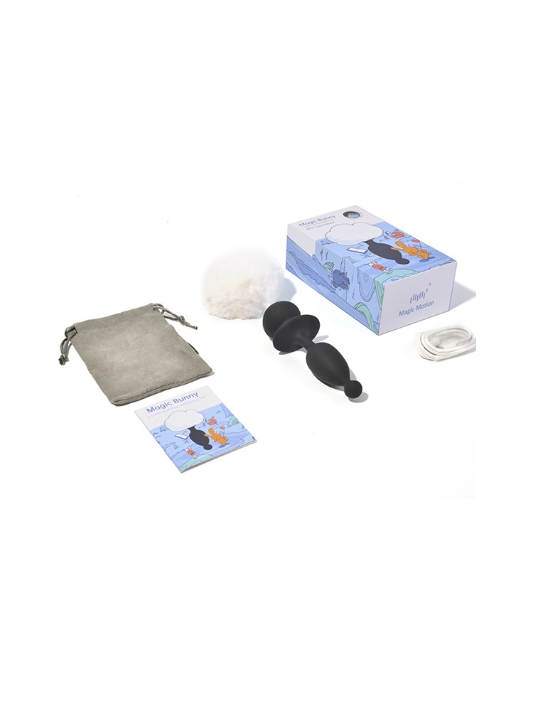Korek Analny Z Ogonkiem Magic Bunny Magic Motion