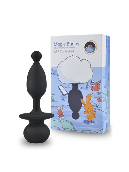 Korek Analny Z Ogonkiem Magic Bunny Magic Motion