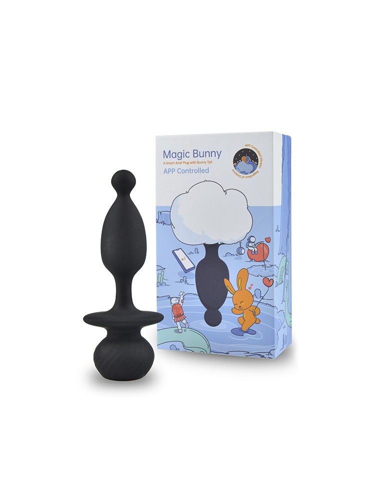 Korek Analny Z Ogonkiem Magic Bunny Magic Motion