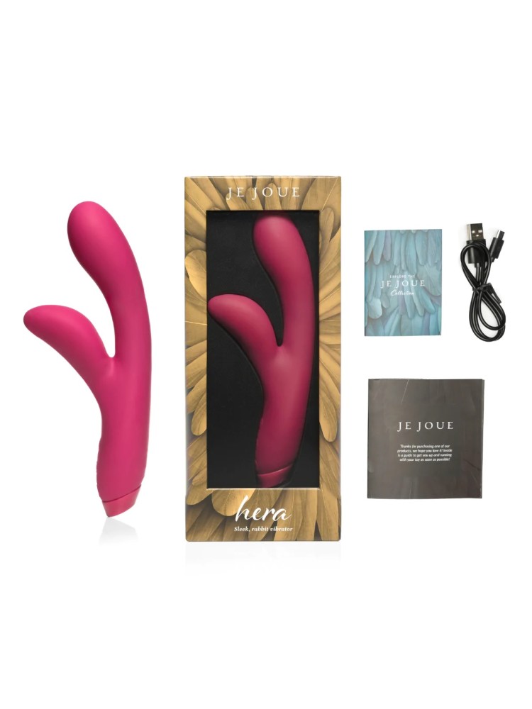 Hera Solid Fuchsia - Wibrator Króliczek Je Joue