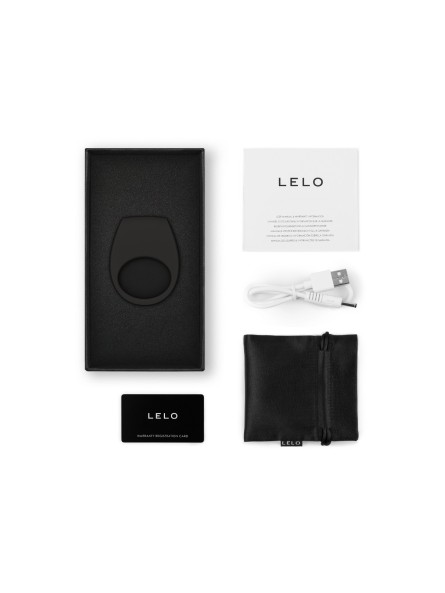 Wibrujący Pierścień Erekcyjny Tor 3 Black Lelo