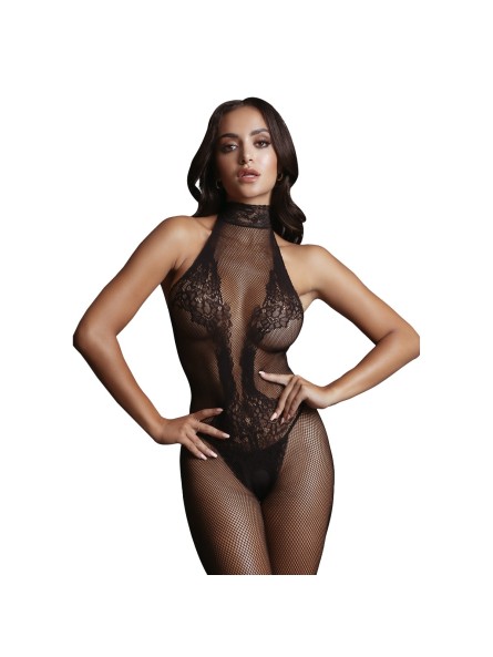 Bodystocking Fishnet And Lace Black Os Le Désir