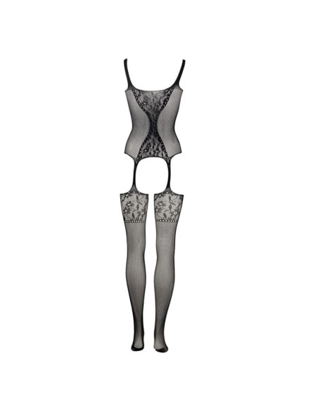 Bodystocking Fishnet And Lace Black 022 Os Le Désir