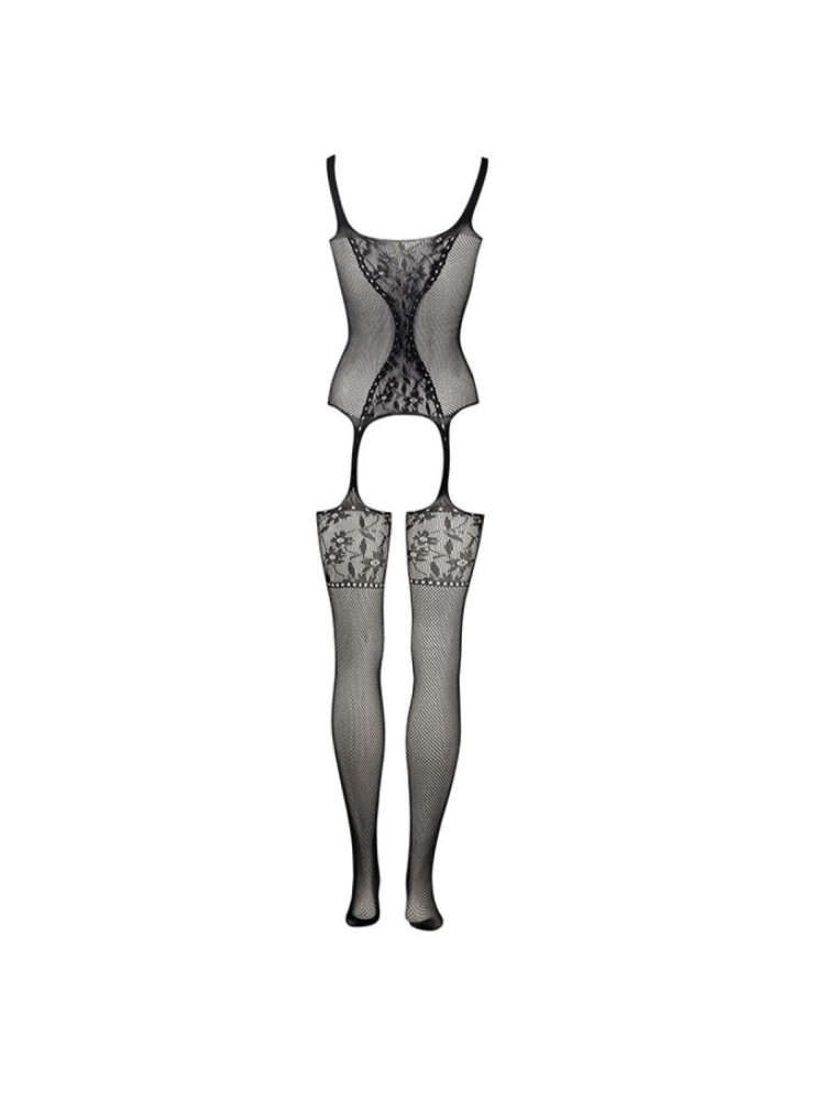 Bodystocking Fishnet And Lace Black 022 Os Le Désir
