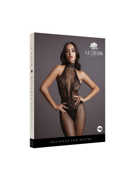 Bodystocking Fishnet And Lace Black Os Le Désir