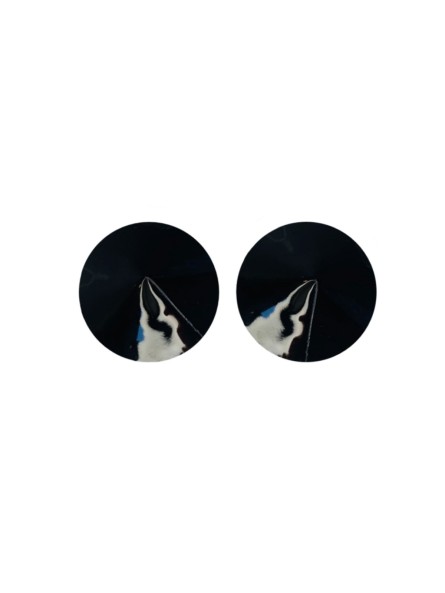 Nasutniki Nipple Covers Gloss Black Kinky Diva