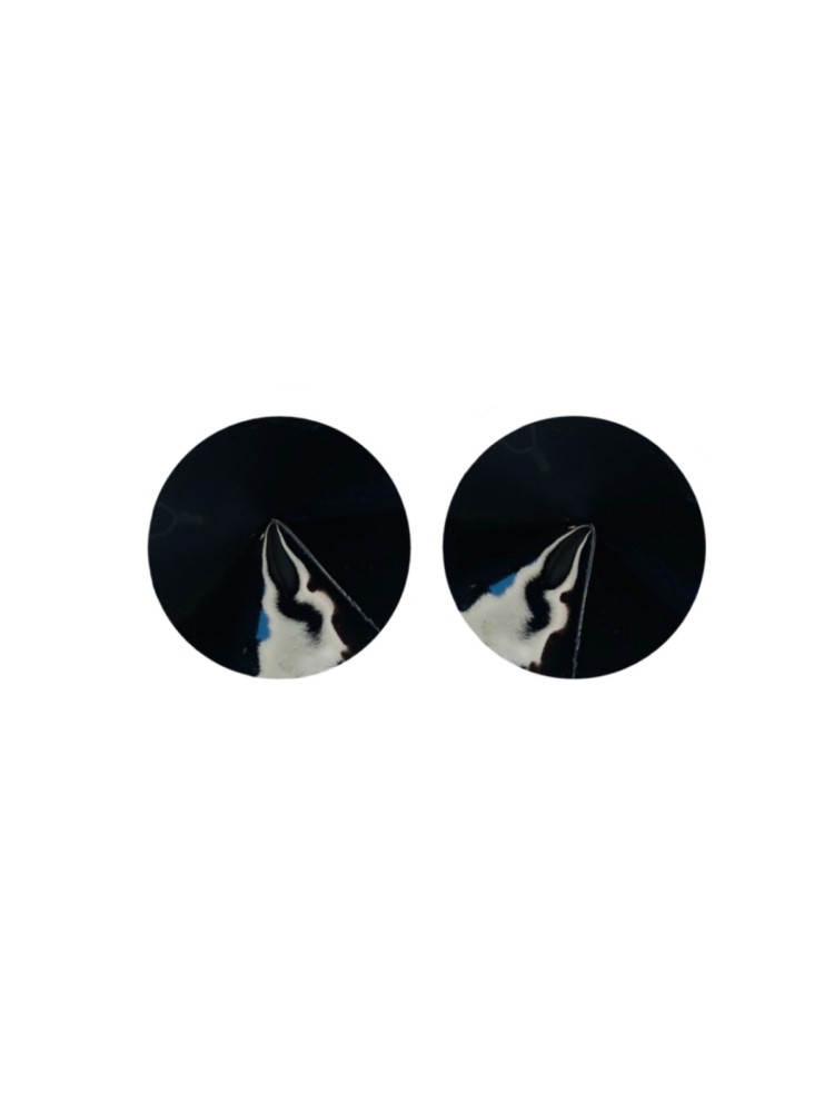 Nasutniki Nipple Covers Gloss Black Kinky Diva