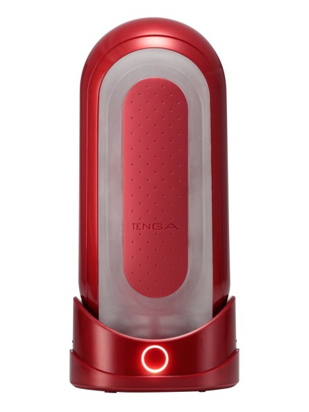 Masturbator Z Podgrzewaczem Flip 0 Red Warmer Package Tenga