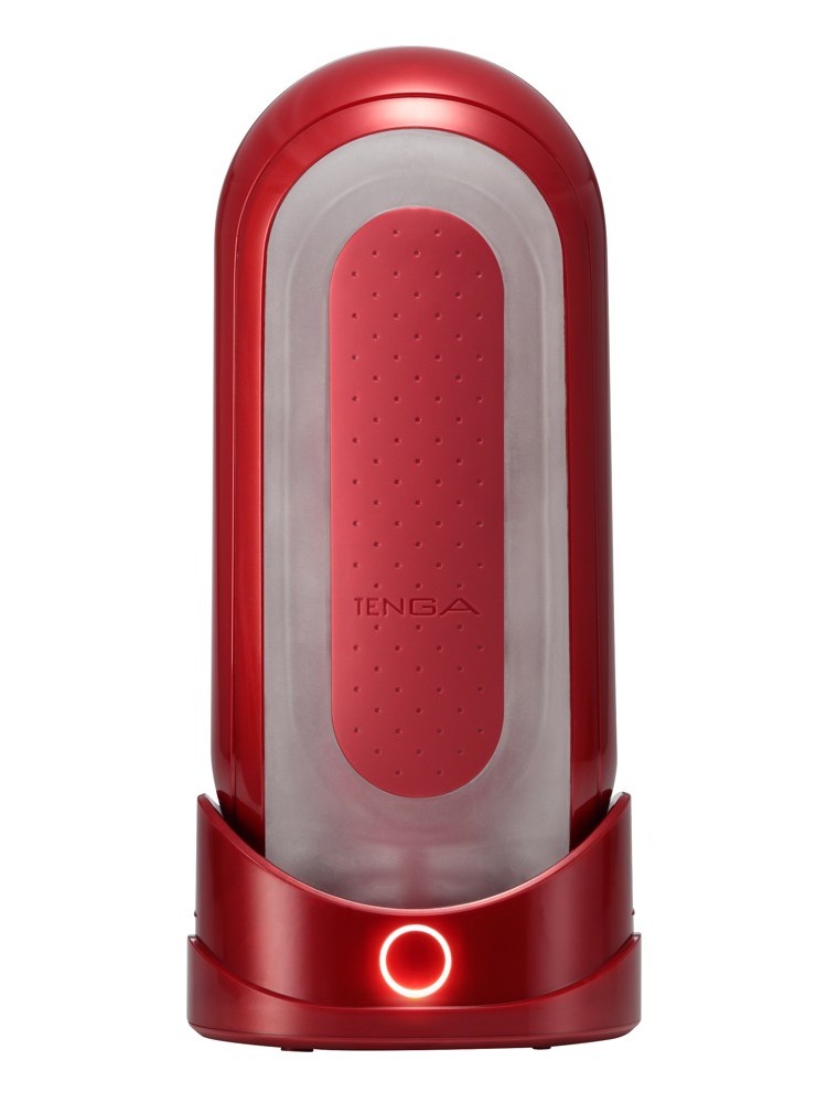 Masturbator Z Podgrzewaczem Flip 0 Red Warmer Package Tenga