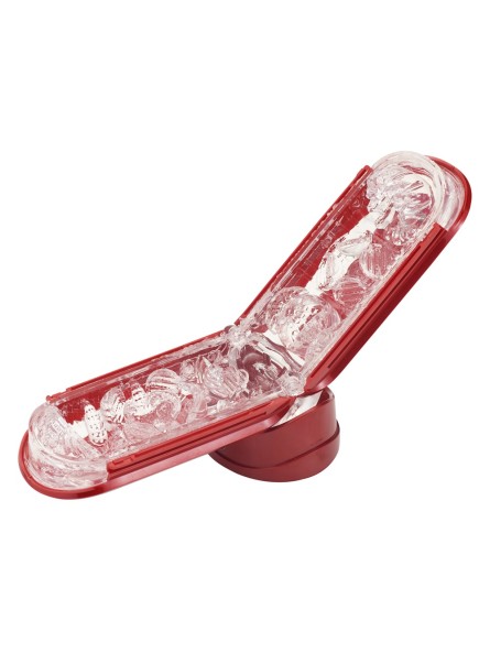 Masturbator Z Podgrzewaczem Flip 0 Red Warmer Package Tenga
