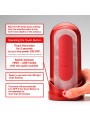Masturbator Z Podgrzewaczem Flip 0 Red Warmer Package Tenga