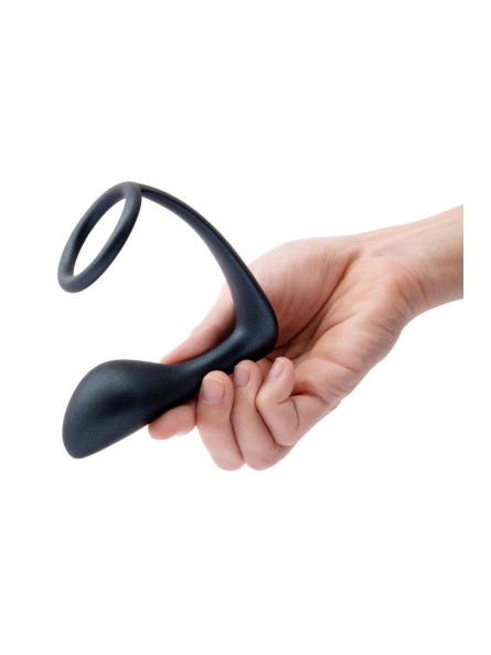 Korek analny z pierścieniem Ringer Cock Ring & Plug b-Vibe