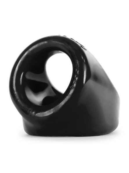 Pierścień na penisa i jądra Unit-X Cocksling Black Oxballs