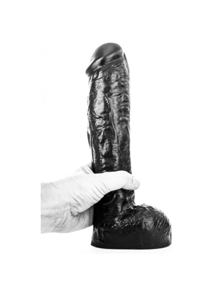 Dildo AB34 Bratwurst 24 x 6.5cm All Black