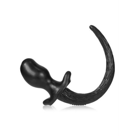 Korek analny pup play Mastiff Puppy tail Black Oxballs