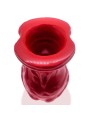 Tunel analny Pighole Squeal FF Veiny Hollow Plug Red Oxballs