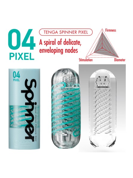 Masturbator Spinner 04 Pixel Tenga