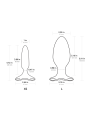 Wibrujący Korek Analny Hush 2 Butt Plug 25Mm Lovense