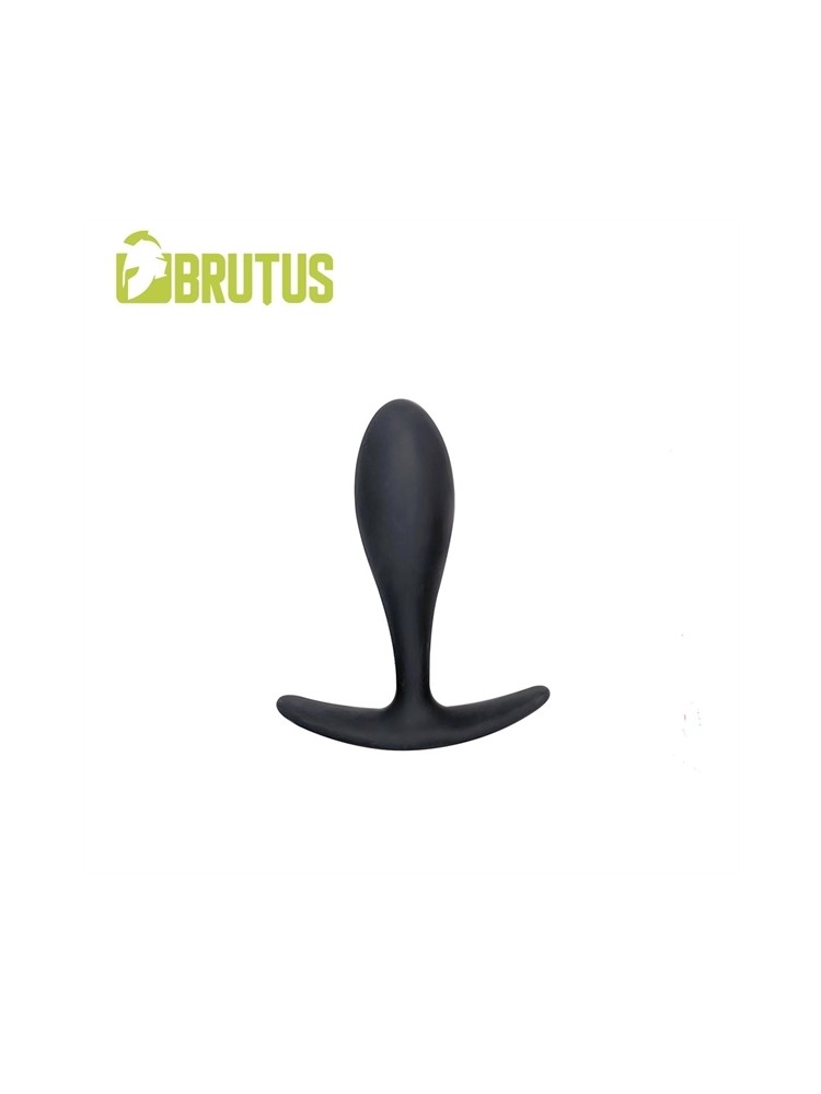 Korek analny All Day Long Silicone Butt Plug Black S Brutus
