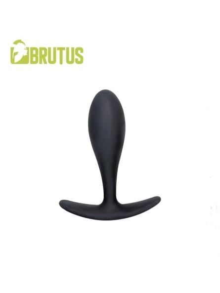 Korek analny All Day Long Silicone Butt Plug Black M Brutus