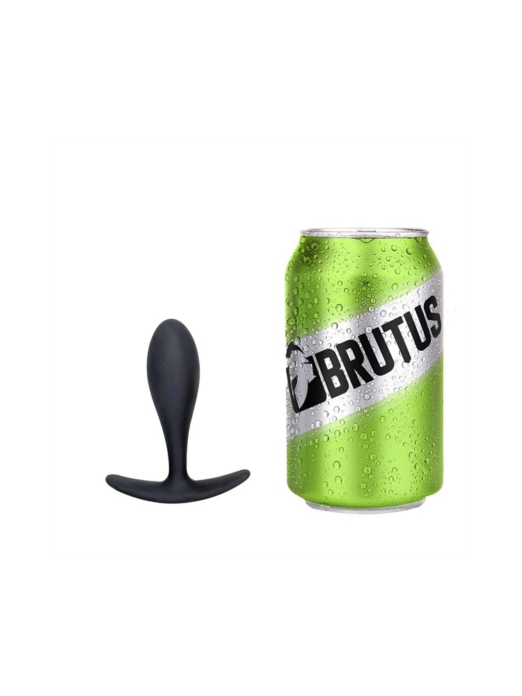 Korek analny All Day Long Silicone Butt Plug Black L Brutus