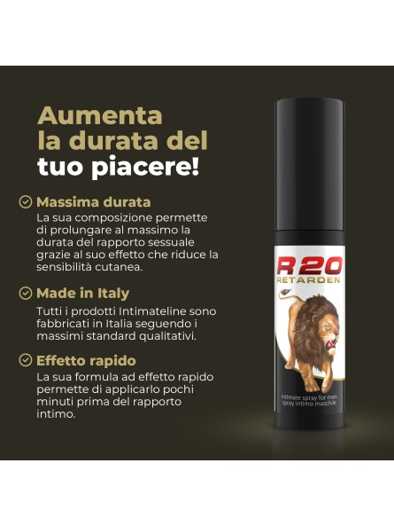 Chłodzący Spray Opóźniający R20 20Ml IntimateLine