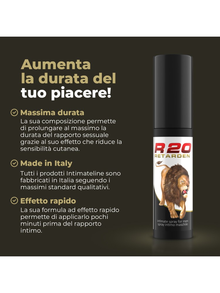 Chłodzący Spray Opóźniający R20 20Ml IntimateLine