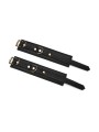 Kajdanki Black Organosilicon Wrist Cuffs Liebe Seele