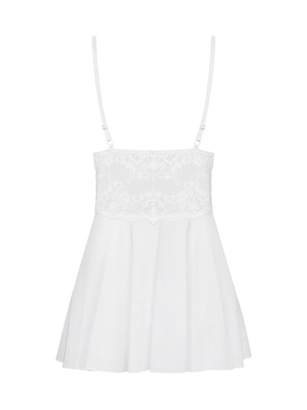 810-BAB-2 babydoll biały L/XL Obsessive