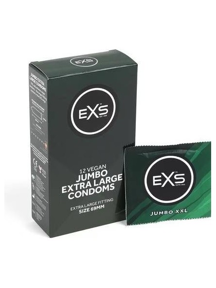 Prezerwatywy XXL Jumbo Condoms 12 Pcs EXS