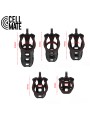 Pas cnoty Guardian Chastity Cage Black Size 4 CELLMATE